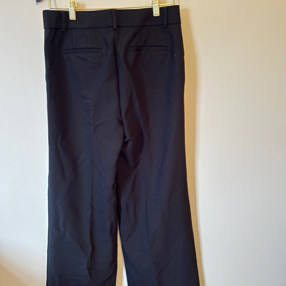 Womens Black high waist trouser
